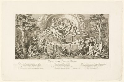 Faun Festival by Claude Gillot