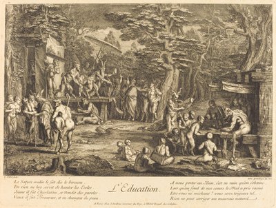Education by Claude Gillot