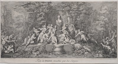 The Four Festivals by Claude Gillot