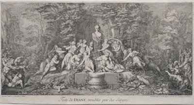 The Four Festivals by Claude Gillot