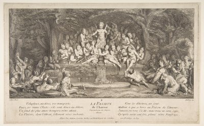 The Passion for Love by Claude Gillot