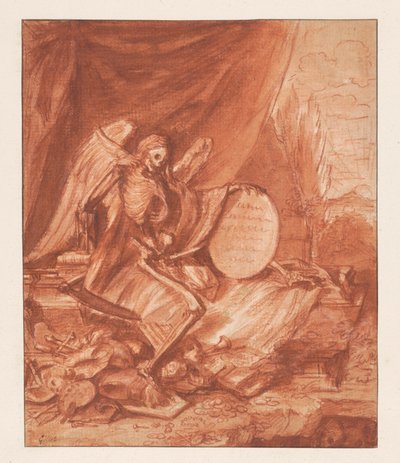 Vanitas Allegory by Claude Gillot