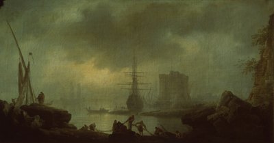 View of the Sea. Mist by Claude Joseph Vernet