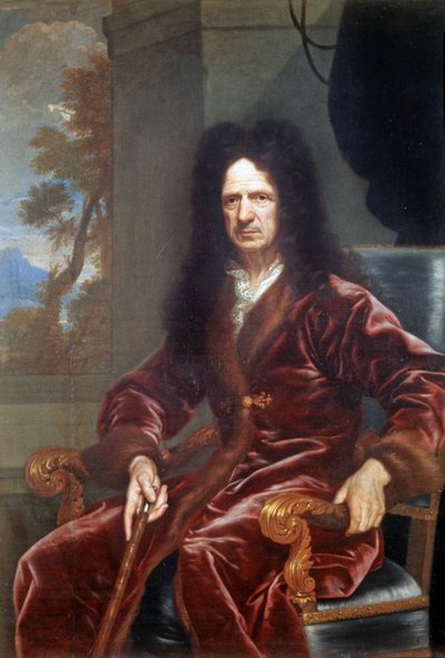 Portrait of Andre Le Notre by Claude Lefebvre