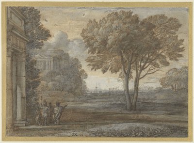 Aeneas on Delos by Claude Lorrain