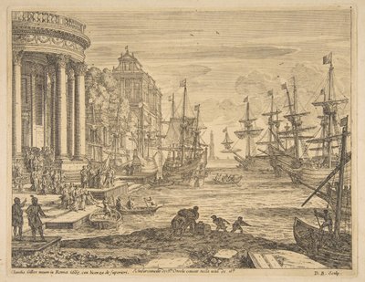 Embarkation of St. Ursula, 1665 by Claude Lorrain
