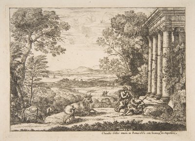 Mercury and Argus by Claude Lorrain