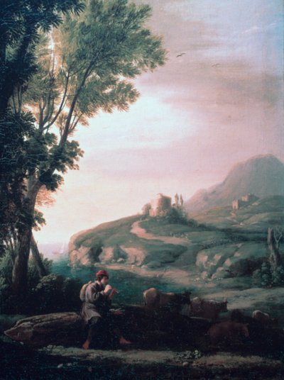 Pastoral Landscape by Claude Lorrain