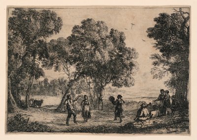 The Country Dance by Claude Lorrain