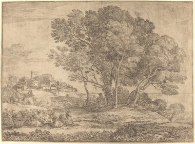 The Goatherd by Claude Lorrain