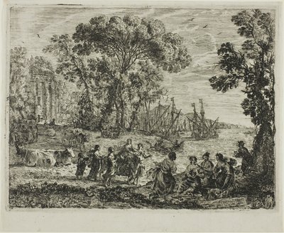 The Rape of Europa by Claude Lorrain