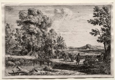 The Wooden Bridge by Claude Lorrain