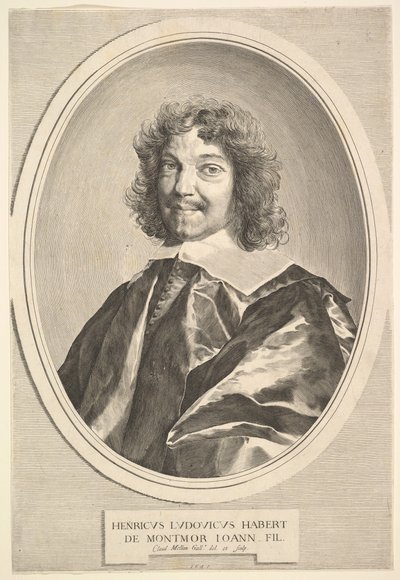Henri-Louis Habert de Montmor by Claude Mellan