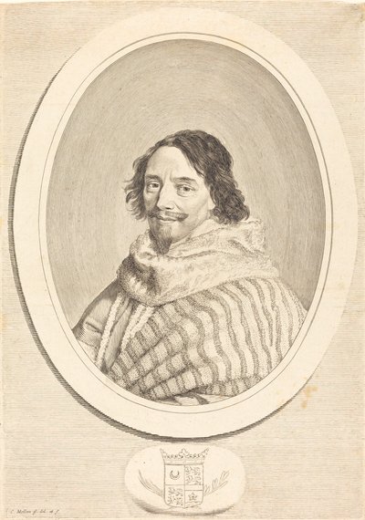 Henri de Mesmes by Claude Mellan