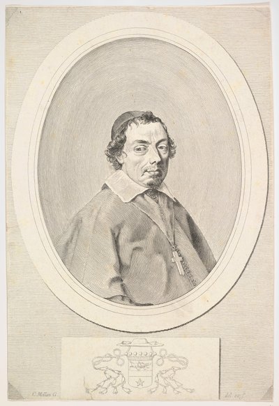 Nicolas Grillé, Bishop of Uzès by Claude Mellan