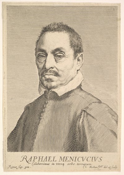 Raffaello Menicucci by Claude Mellan