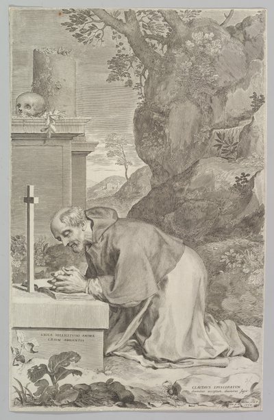 St. Claude by Claude Mellan