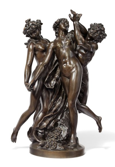 The Three Graces, c.1860 by Claude Michel (after) Clodion