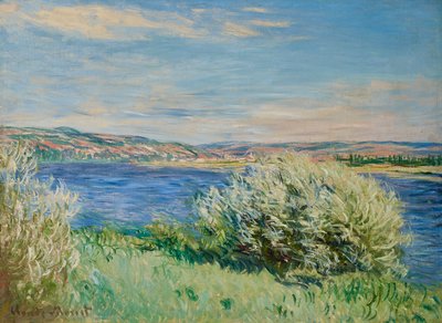 Banks of the Seine near Vetheuil by Claude Monet