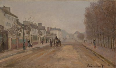 Boulevard Héloïse, Argenteuil by Claude Monet