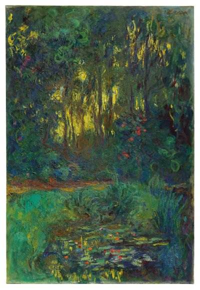 Corner of the Water Lily Pond by Claude Monet