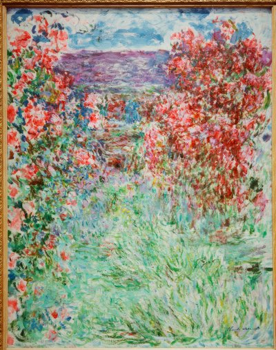 The House Among the Roses by Claude Monet