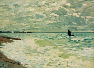 The Sea at Sainte-Adresse by Claude Monet