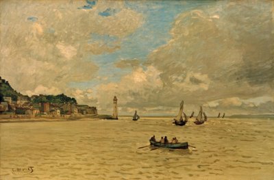 The Lighthouse of Honfleur by Claude Monet