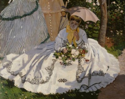 Women in the Garden by Claude Monet