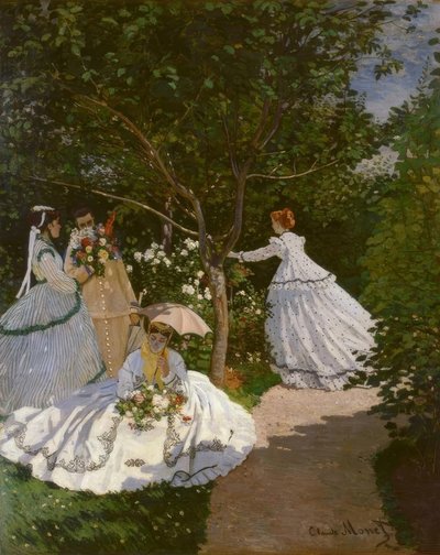 Women in the Garden by Claude Monet
