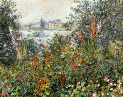 Flowers at Vétheuil by Claude Monet