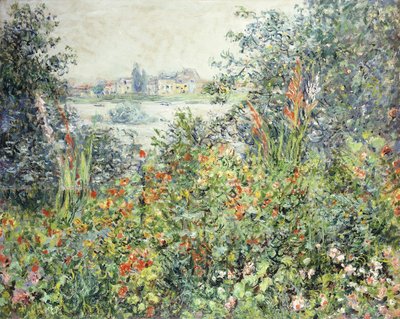 Flowers at Vetheuil, 1881 by Claude Monet