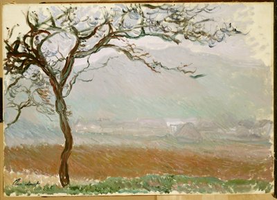 Giverny Countryside by Claude Monet
