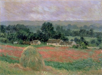 Haystack at Giverny by Claude Monet