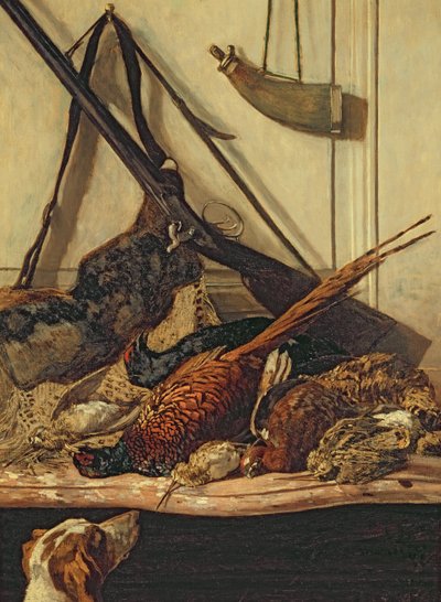 Hunting Trophies, 1862 by Claude Monet