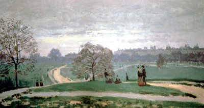 Hyde Park, London by Claude Monet