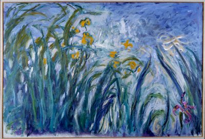 Iris by Claude Monet