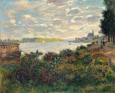 The Seine at Argenteuil by Claude Monet