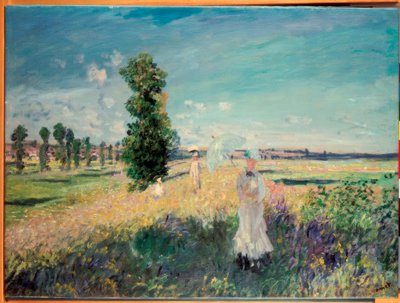 The Walk by Claude Monet