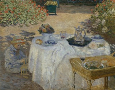 The Lunch by Claude Monet