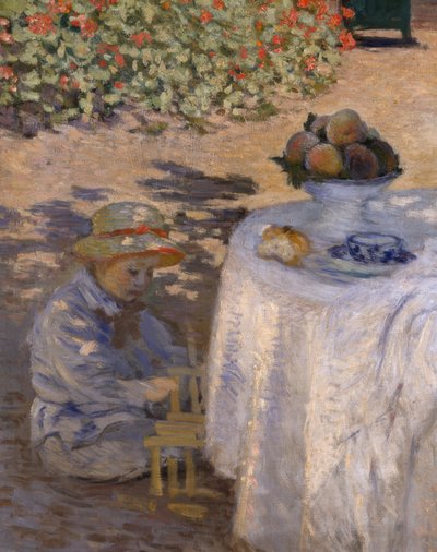 The Lunch by Claude Monet