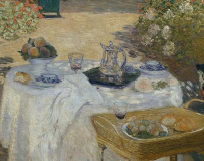 The Lunch by Claude Monet
