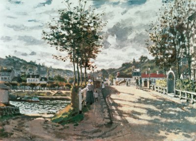 The Bridge of Bougival by Claude Monet