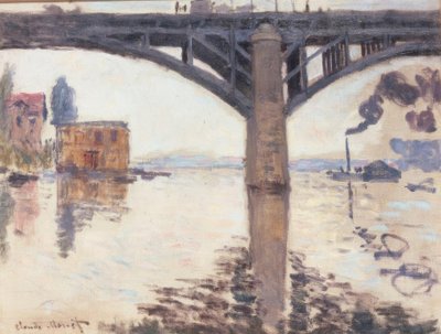 The Road Bridge of Argenteuil by Claude Monet