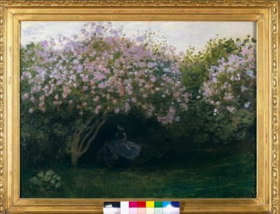 Lilacs, Gray Weather by Claude Monet