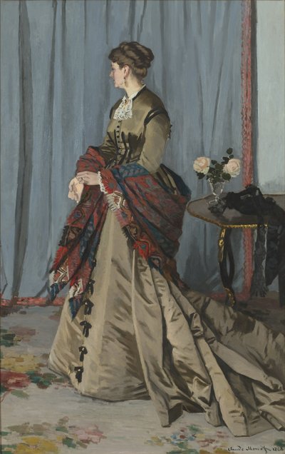 Madame Louis Joachim Gaudibert by Claude Monet