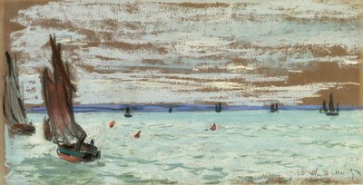 Open Sea by Claude Monet