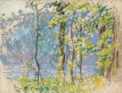 Landscape at Villez by Claude Monet