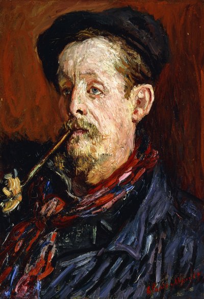 Portrait of Leon Peltier by Claude Monet