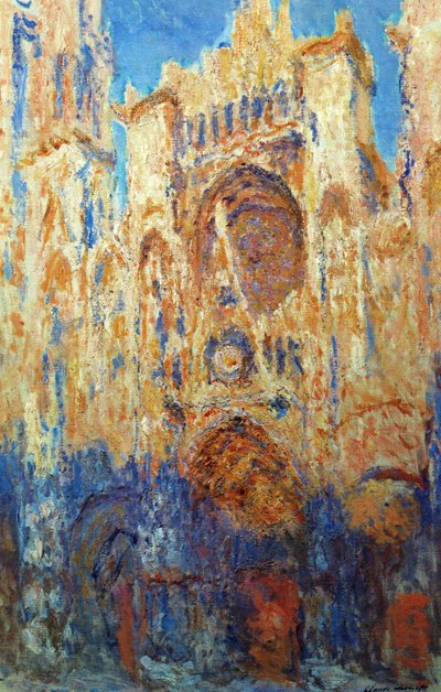 Rouen Cathedral by Claude Monet